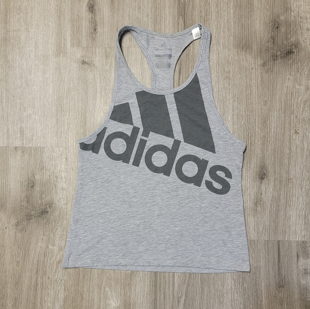 Adidas Grey Tank Top XS!!